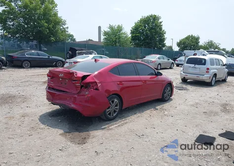 2018 Hyundai Elantra Sel z USA, uszkodzony, nr VIN 5NPD84LF9JH295198